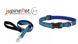 Lupine Originals RAIN SONG Dog Collar or Leash XS Large Manufacturer Guarantee - Picture 1 of 8