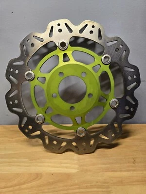 全新 EBC Vee 光盘前转子 绿色 VR4136GRN 川崎 ZX600 NINJA ZX-6R 98-02 * — 第 1/4 张图片