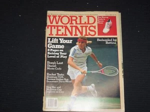 1983 JUNE WORLD TENNIS MAGAZINE - BETTINA BUNGE COVER - ST 1004M - Picture 1 of 2