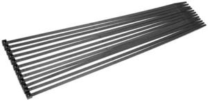 WIRE TIES 6" BLACK 1000 PCS PER BAG XSCORPION - Picture 1 of 2