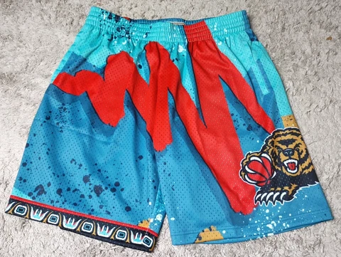 Mitchell & Ness 98-99 Vancouver Grizzlies Hyper Hoops Swingman Shorts XL Cover