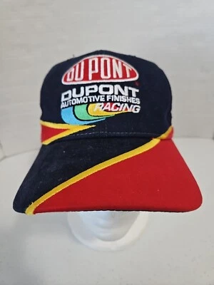 De colección Años 90 Jeff Gordon Dupont Gorra Gorra Snap Back Ajustable Nascar Hendrick NUEVO Foto 1 de 4
