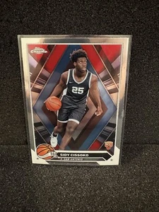 2023-24 Sidy Cissoko Topps Chrome Base Rookie #57 Spurs - Picture 1 of 1