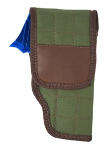 New Barsony Woodland Green Concealment Flap Holster for Compact 9mm 40 45 Pistol - Picture 1 of 6