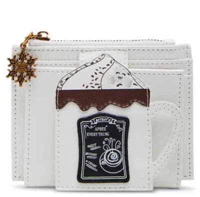 Cartera Betsey Johnson Kitsch Comin In Hot Bi Plegable NUEVA CHOCOLATE CALIENTE Foto 1 de 4