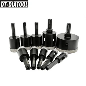 16mm-68mm Dry Diamond Core Drill Bit Tile Hole Saw Granite Marble Hexagon Shank - Picture 1 of 20