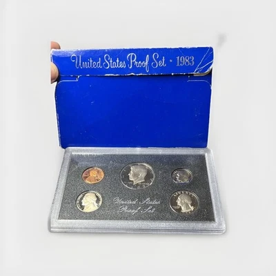 1983-S United States Proof Set – Original U.S. Mint 5-Coin Set - Image 1 of 4