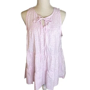 Topshop Vestido Solero Rosa Estampado Animal en Niveles con Volantes, Nuevo con Etiquetas, 2 - Imagen 1 de 7