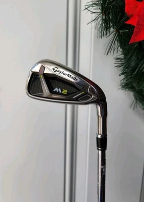 Hierro individual Taylormade M2 4 para diestros acero Reax acero 88 rígido flexible S Foto 1 de 4