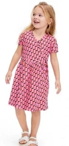 NWT DVF Target Diane Von Furstenberg Girls Pink Modern Faux Wrap Dress Size XL - Picture 1 of 4