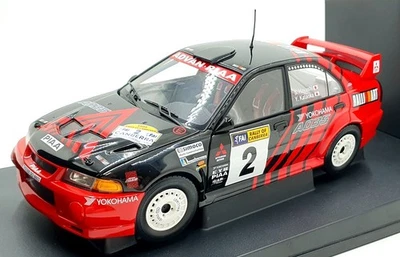 Autoart escala 1/18 diecast 89942 Mitsubishi Lancer EVO 6 Rally1999 S.Hayashi #2 Foto 1 de 4