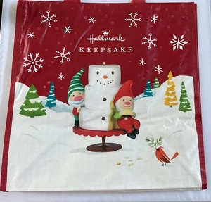 Hallmark 2021 Keepsake Collector Reusable Tote Ornament Bag Gnome for Christmas - Picture 1 of 1