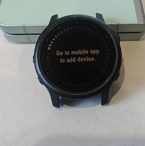 Garmin Fenix 6S Pro GPS Watch 42MM Black Good Condition 010-02159-13. #GW09 - Picture 1 of 4