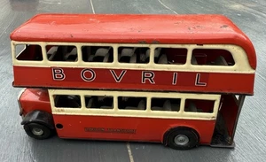 Triang Minic  Bovril Ovaltine Double Decker Bus Mitcham London Transport - Picture 1 of 5