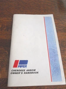 PIPER PA-28R-180 CHEROKEE ARROW OWNER'S HANDBOOK - Bild 1 von 5