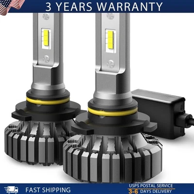 AUXITO 9005 light bulb led Beam High Super Bright 6500K White Set of 2 120W X - Image 1 of 4