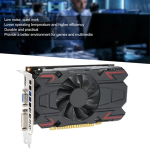 Graphics Card Desktop Computer Network Accessory ATI HD6770 4GB 128Bit DDR5 6 AS - Picture 1 of 22