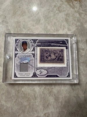 2005 Donruss Century Stamps Material USA Stamp Fergie Jenkins #S-28 Purple /39 - Image 1 of 4