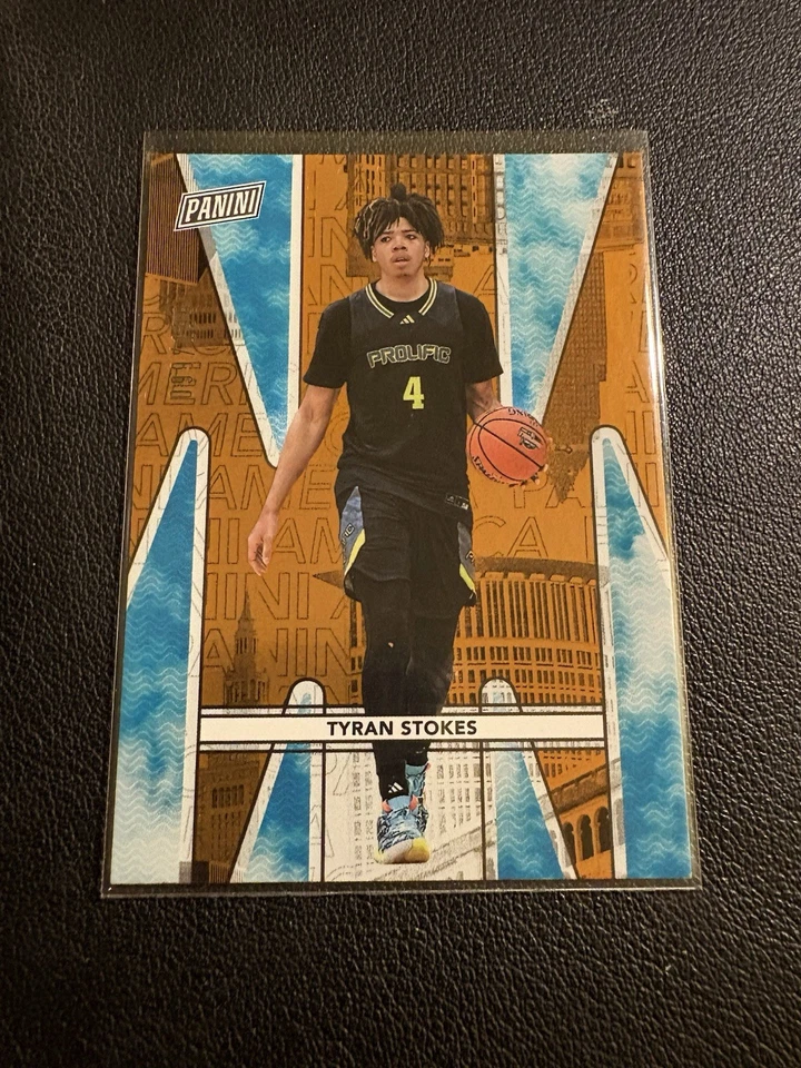 2024 Panini National NSCC Tyran Stokes Prospects Bronze /199 RP12 Rookie Rc - Image 1 of 4