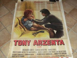 MANIFESTO TONY ARZENDA ALAIN DELON 1973 - Imagen 1 de 1