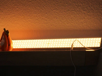 OGELED Alu Lampe warmweiß HOCHLEISTUNG LED BALKEN MIT 4 REIHE 252 LEDS, 24V DC 90cm 72W