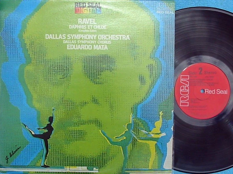 Eduardo Mata & Dallas Symphony ORIG OZ LP Ravel Daphnis et Chloe NM RCA Red Seal - Image 1 of 1