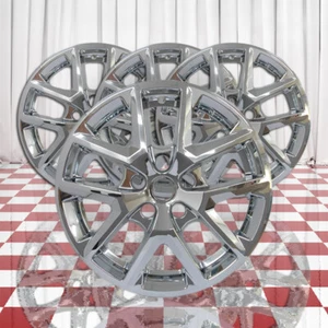 4pc Chrome 17" Wheel Skins (fits: 2022-2023 Chevrolet Equinox) - Picture 1 of 3