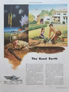 1944 Bendix Aviation Corporation Vintage Ad The good earth - Picture 1 of 1
