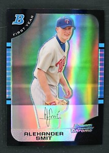2005 Bowman Chrome #288 Alexander Smit Refractor Minnesota Twins