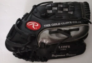 Guanto da baseball 11" Youth Rawlings Gold Glove Co mano sinistra nero - Foto 1 di 11