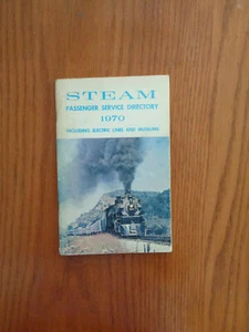 Steam Empire State Railway NY Passenger Service Directory 1970 SC - Picture 1 of 1