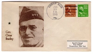 Linto WWII Patriotic 1945 General Omar Bradley - Picture 1 of 2