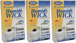 (3) ea Best Air HW14 Honeywell Humidifier Replacement Wick Filter 6011 6012 6013 - Picture 1 of 9