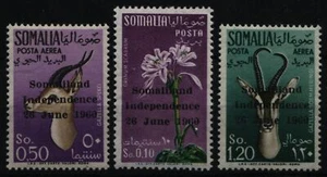 Somalia 1960 - Mi-Nr. 1-3 ** - MNH - Fauna y Flora - Imagen 1 de 1