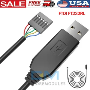 FTDI FT232RL USB zu Seriell Adapter Modul USB ZU TTL RS232 Arduino Kabel 1er Pack. - Bild 1 von 10