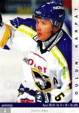 2001-02 Finnish Cardset #75 Harri Aho