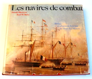 LES NAVIRES DE COMBAT MACINTYRE/LE MASSON 1971 BON ÉTAT 28x26 cm BEAU LIVRE - Imagen 1 de 14