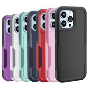 Funda delgada resistente a prueba de golpes para iPhone 14 Pro Max 14 Plus - Imagen 1 de 19