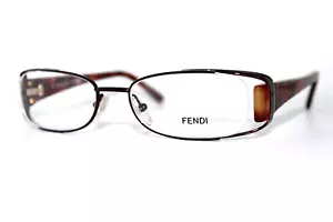NUEVOS MARCOS DE GAFAS FENDI F764 700 BRONCE HABANA AUTÉNTICOS 52-17-135 MM CON ESTUCHE - Imagen 1 de 8