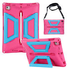 For iPad 5 6th Air 1 2 Pro 9.7 Shockproof Case Kids Protective Stand Strap Cover