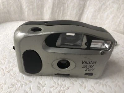 TESTED Vivitar Spree Date 35mm Point & Shoot Camera 24x36 - Image 1 of 4