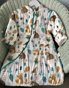 NEU OHNE ETIKETT MIKAFEN BABY SCHLAFSACK 3,5 TOG BIO-BAUMWOLLE KLEIN = 3-7 MONATE NEU - Bild 1 von 8