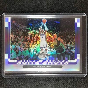 2022-23 Contenders Optic Deaaron Fox Suite Shots Silver Prizm No 5 - Picture 1 of 1
