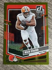 2023 Donruss Football, /50 Nick Chubb, Press  Proof, Gold, #69, Cleveland Browns
