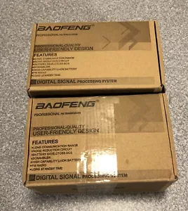 PACK 2 X Baofeng UV-5R 8W Radio Tri-Power Doble Banda 1/4/8W Walkie Talkie Ham - Imagen 1 de 2