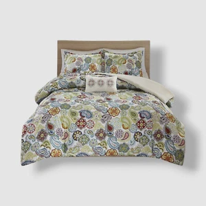 Mi Zone Blue Tamil Paisley 3-Pc. Comforter Set, Twin/Twin XL Size - Picture 1 of 3