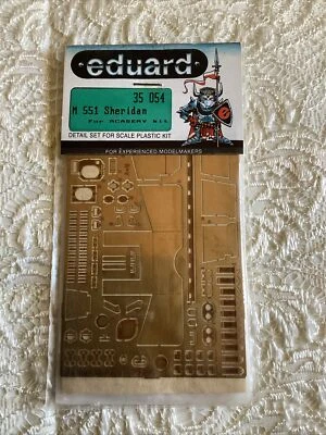 EDUARD Model Fotoincisione - 35054  -M 551 SHERIDAN   -1/35- Kit for Academy - Immagine 1 di 3