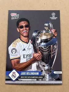 Jude Bellingham TOPPS NOW Real Madrid Wins First UEFA Champions League #139 - Picture 1 of 2