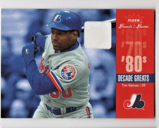 2006 Fleer Greats of the Game Decade Greats Tim Raines Expos B-446