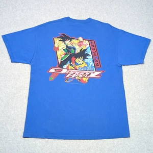 Vintage 2000 Dragon Ball Z T-Shirt Size Large Bardock Goku Blue - Picture 1 of 13